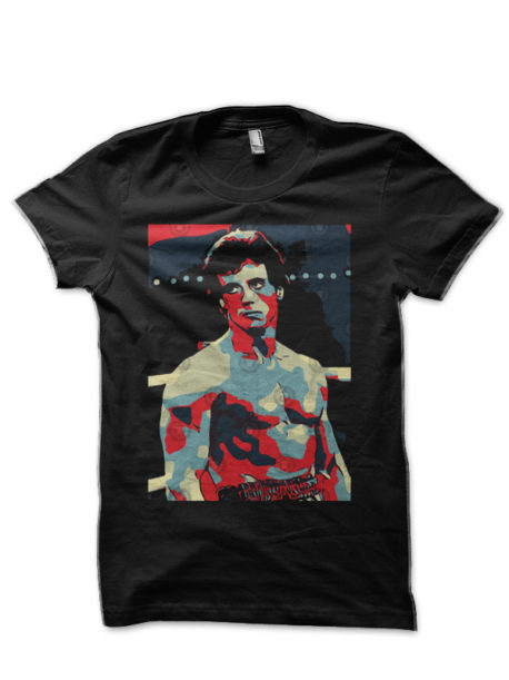 Rocky Balboa Black T-Shirt