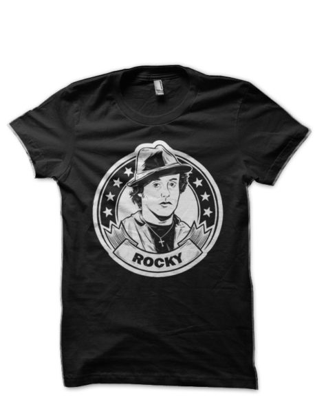 Rocky Balboa Black T-Shirt