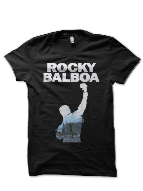 Rocky Balboa Black T-Shirt