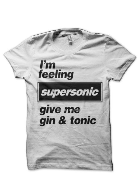 Oasis - Supersonic Lyrics T-Shirt