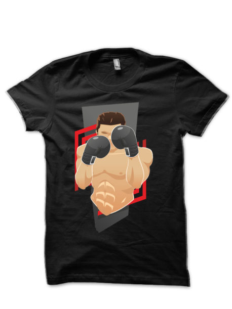UFC Boxer Black T-Shirt