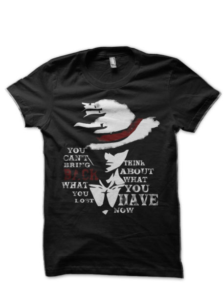 One Piece Black T-Shirt