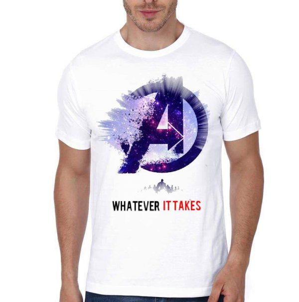 Marvel Avengers Endgame White T-Shirt