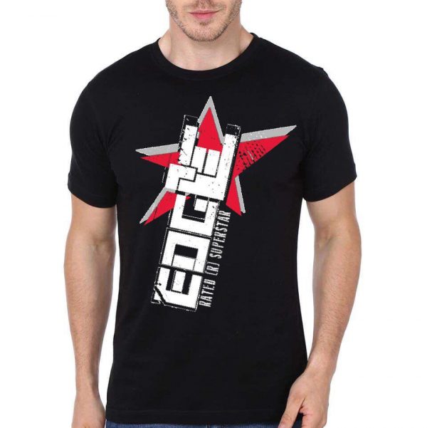 Edge Rated R Superstar Black T-Shirt