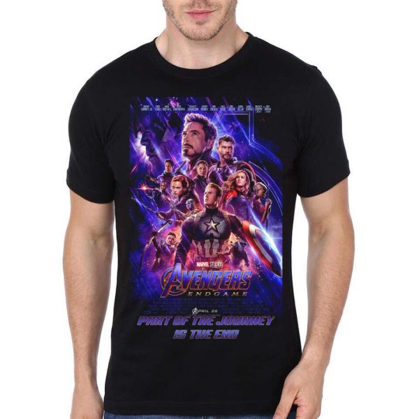 Avengers Endgame More Than A Fan Black T-Shirt