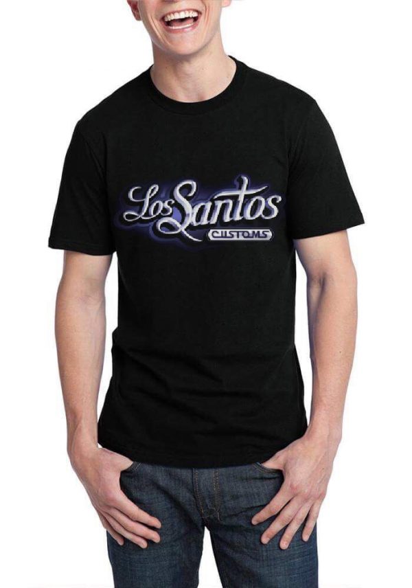 Los Santos Customs Black T-Shirt