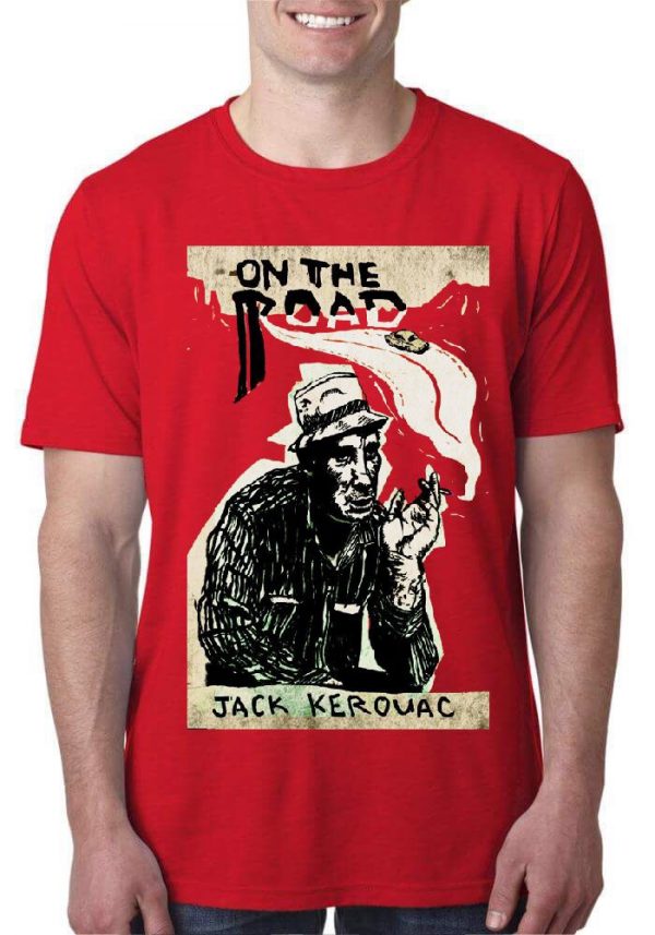 Jack Kerouac Red T-Shirt