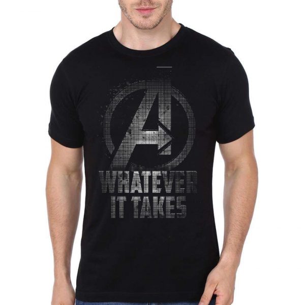 Avengers Endgame Whatever It Takes Black T-Shirt