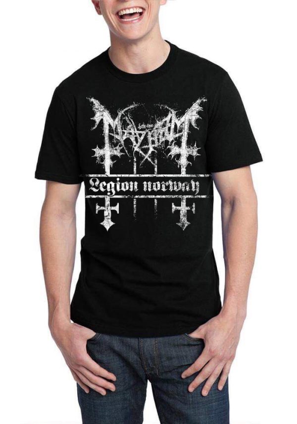 Mayhem Legion Norge Black T-Shirt