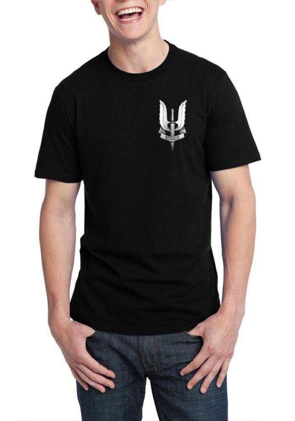 Special Forces Balidaan Black Half Sleeve T-Shirt