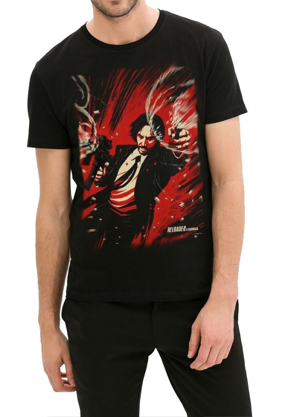 John Wick Black Half Sleeve T-Shirt