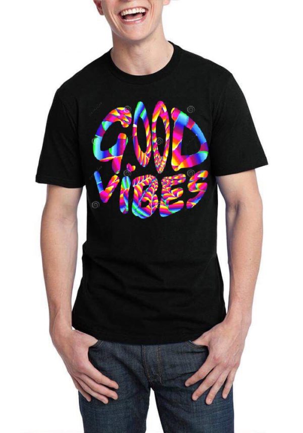 Good Vibes Black T-Shirt