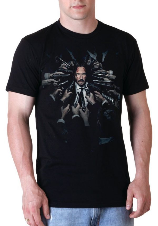 John Wick Black Half Sleeve T-Shirt