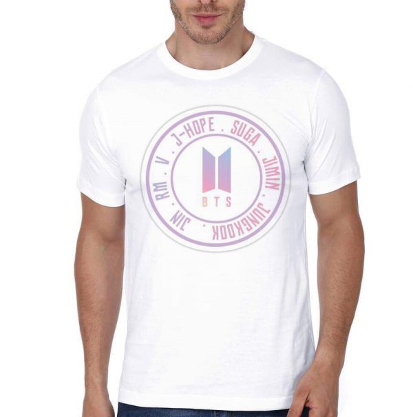 BTS White T-Shirt