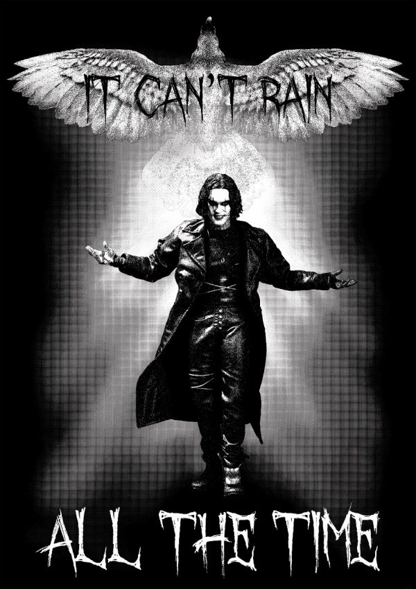 The Crow Black T-Shirt - Image 2