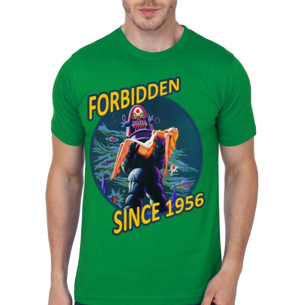 Forbidden Dark Green Half Sleeve T-Shirt