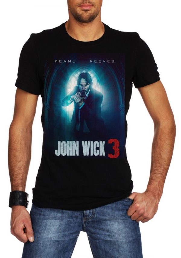 John Wick Black Half Sleeve T-Shirt