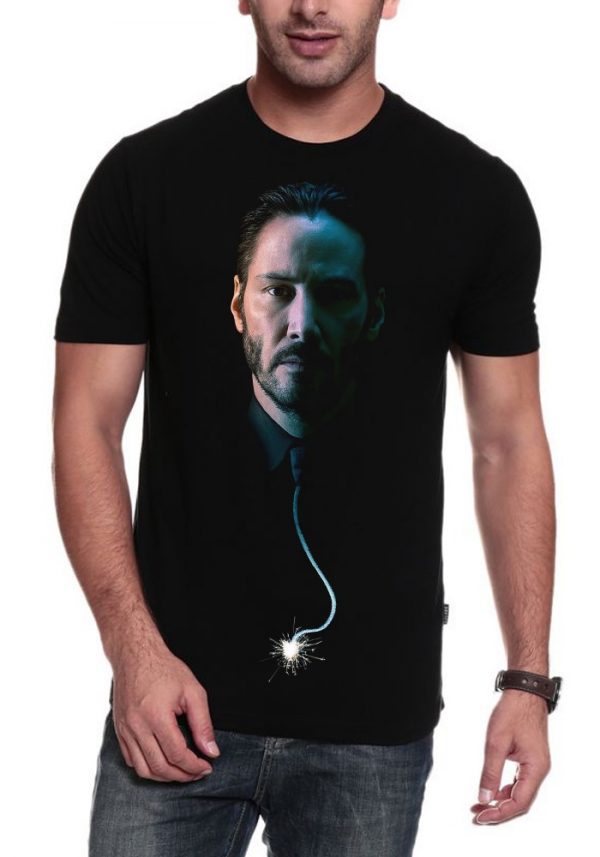 John Wick Black Half Sleeve T-Shirt