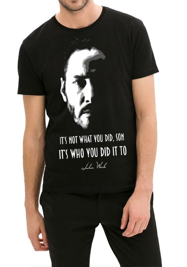 John Wick Black Half Sleeve T-Shirt