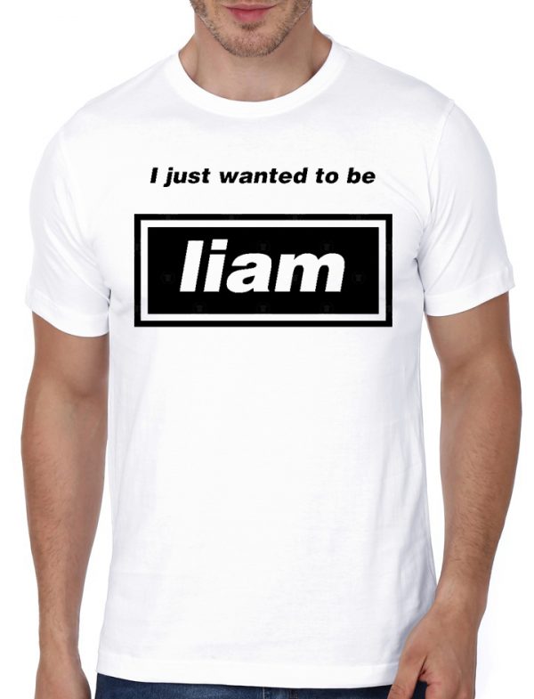 Liam Gallagher White T-Shirt