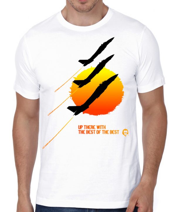 Top Gun Sunset White T-Shirt