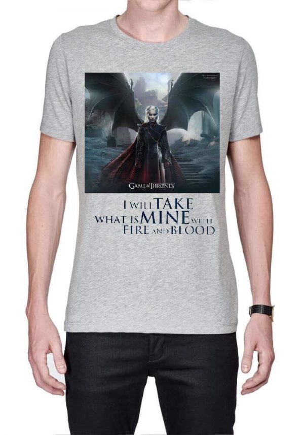 Game Of Thrones Half Sleeve T-Shirt