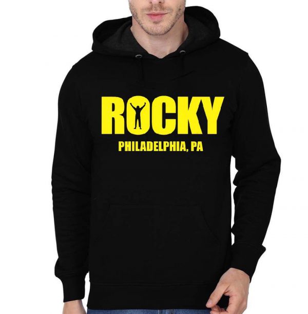 Rocky Black Hoodie - Image 2