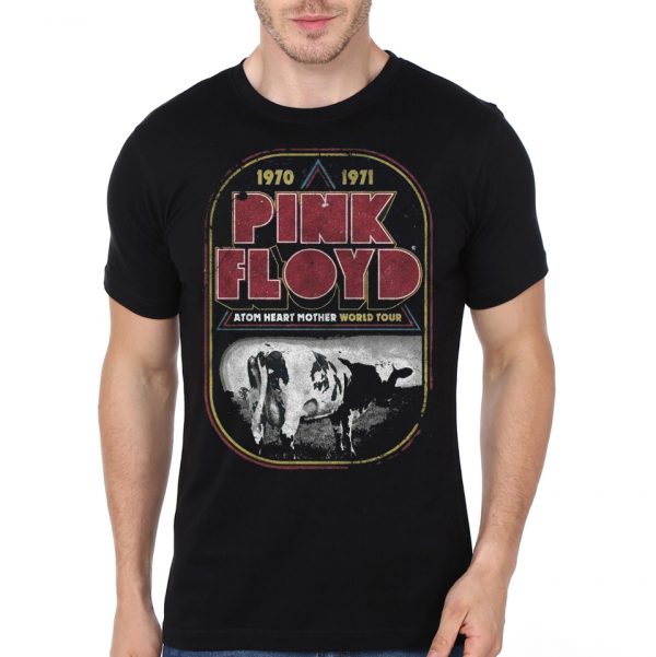 1970-1971 Pink Floyd Black Half Sleeve T-Shirt