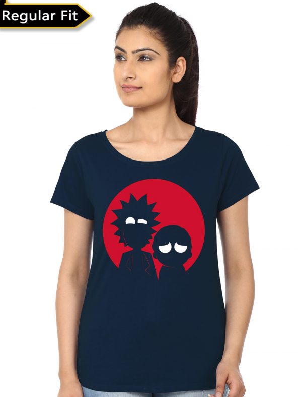 Rick And Morty Half Sleeve T-Shirt