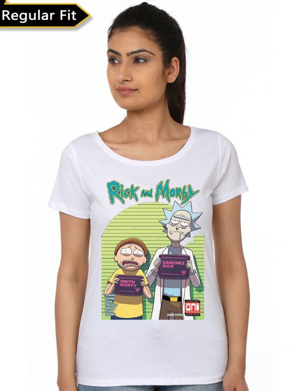 Rick And Morty White T-Shirt