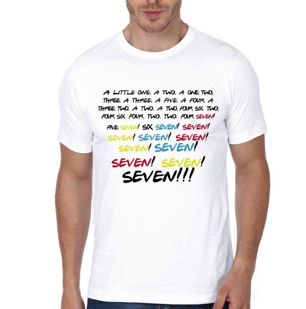 Friends Seven White T-Shirt