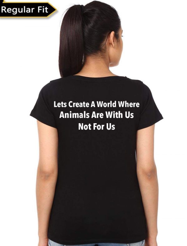 Vegan Black T-Shirt - Image 2