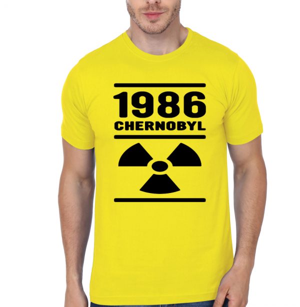 Chernobyl 1986 Yellow Half Sleeve T-Shirt