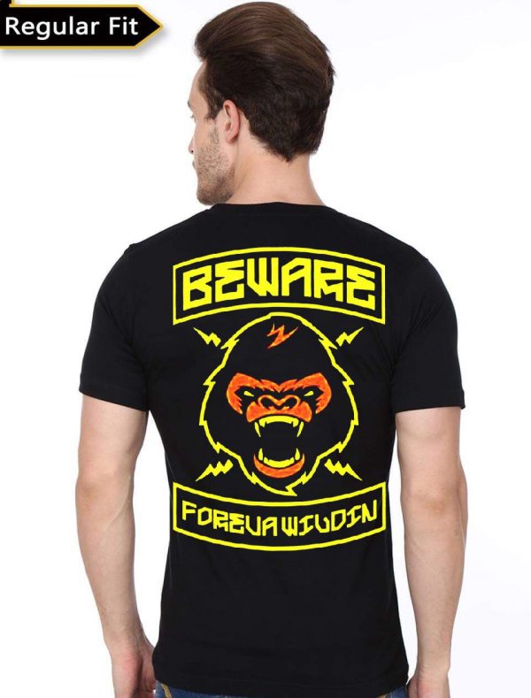 Beware Foreva Wildin Black T-Shirt