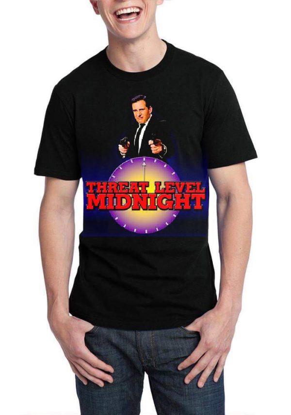 Threat Level Midnight Black T-Shirt