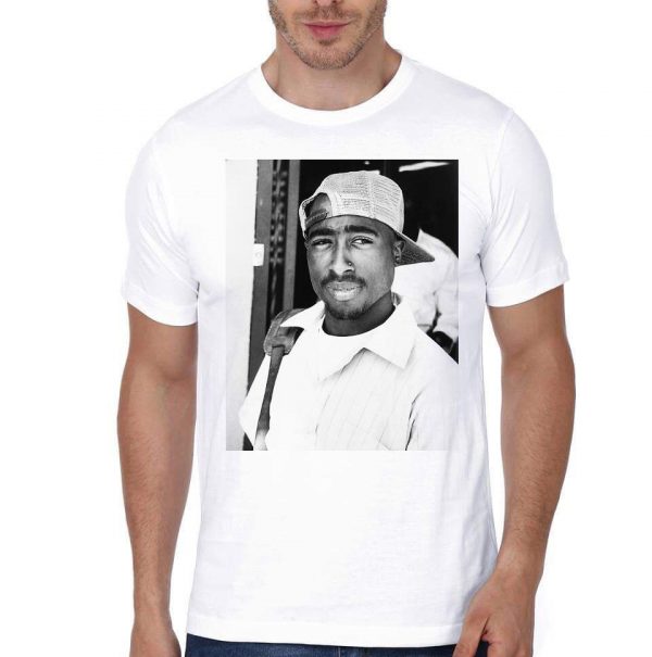 Tupac White T-Shirt