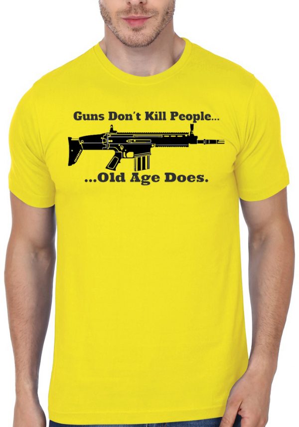 Guns Don't Kill People, Old Age Does T-Shirt