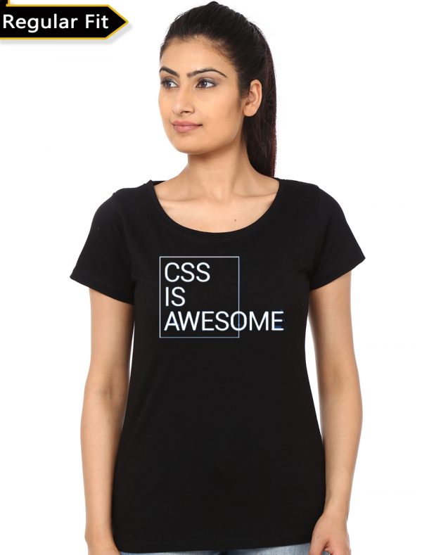 Css Is Awesome Girls T-Shirt