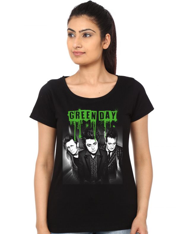 Green Day Rock Band T-Shirt - Image 3