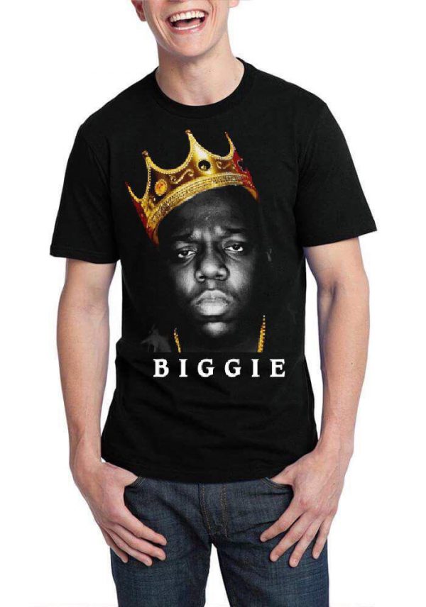 The Notorious B.I.G. Black Half Sleeve T-Shirt