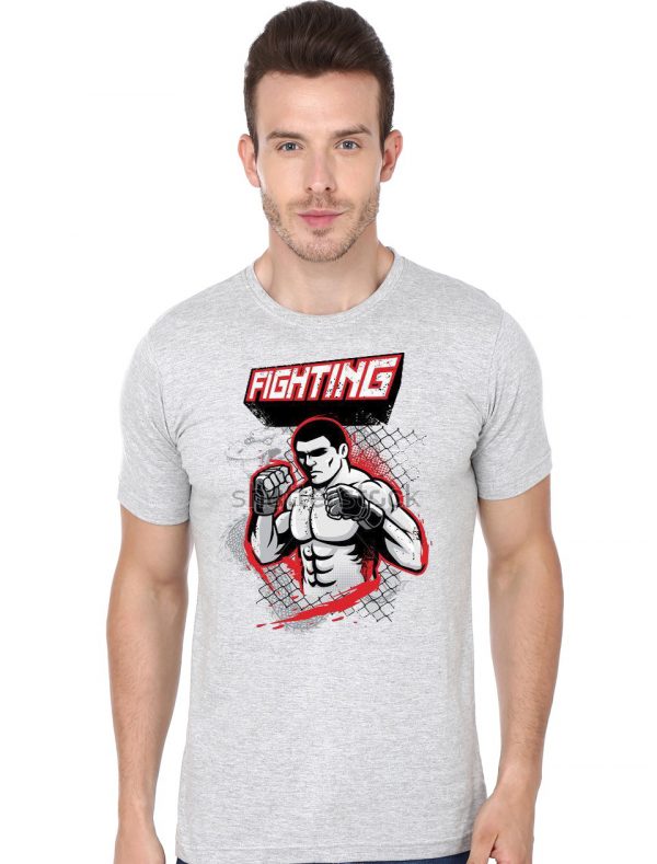 Fighting Half Sleeve T-Shirt