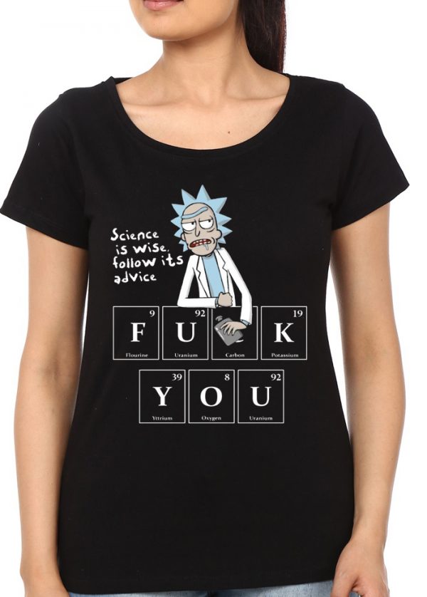 Rick And Morty Girls T-Shirt - Image 3