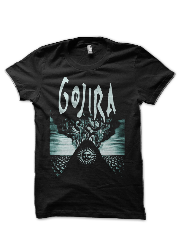 Gojira Half Sleeve Black T-Shirt - Swag Shirts