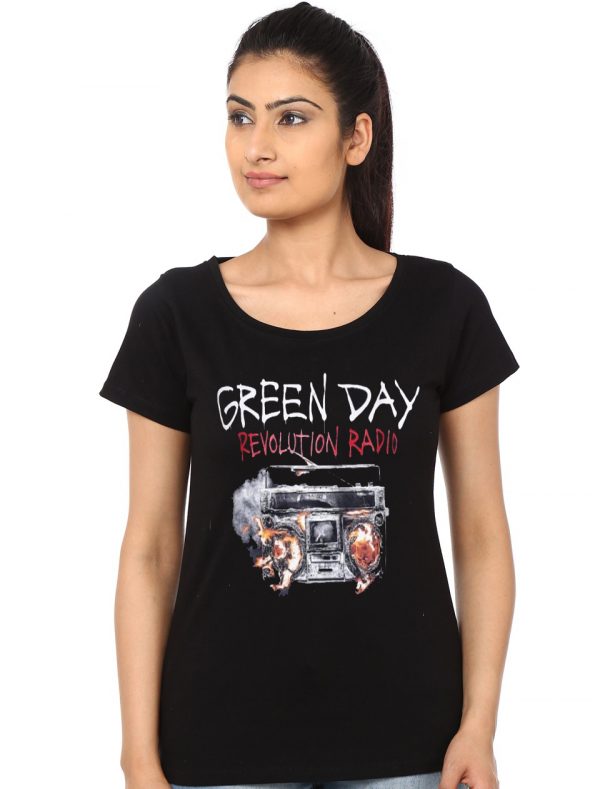 Green Day Rock Band Girls T-Shirt