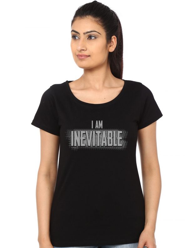 I Am Inevitable Black Girls T-Shirt