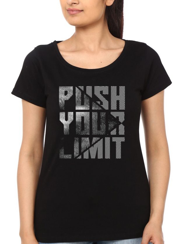 Push Your Limit Black Girls T-Shirt