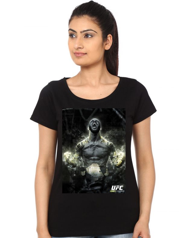 Ufc Black Girls T-Shirt