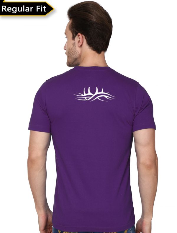 You'Re Next Purple Half Sleeve T-Shirt - Image 3