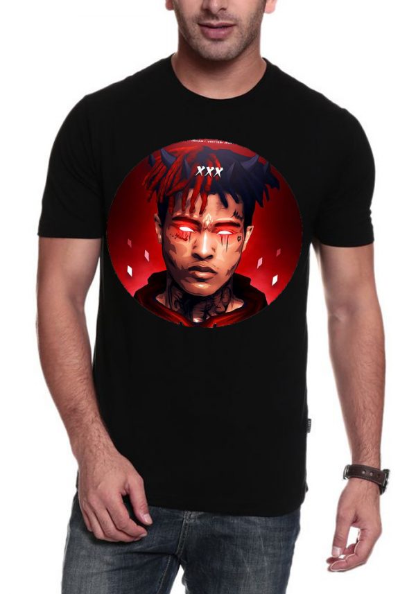 Xxxtentacion Half Sleeve Black T-Shirt