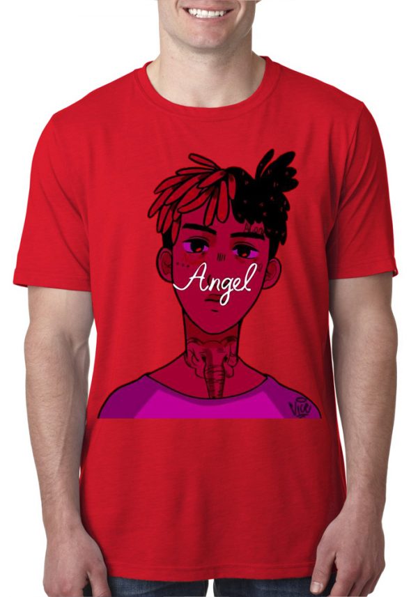 Xxxtentacion Half Sleeve Red T-Shirt